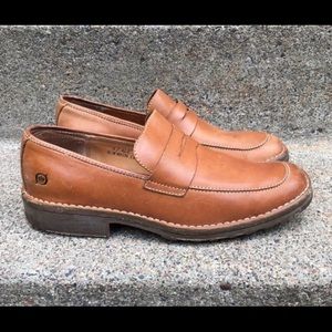 Born Leather Slip On Men’s Shoes Size 9